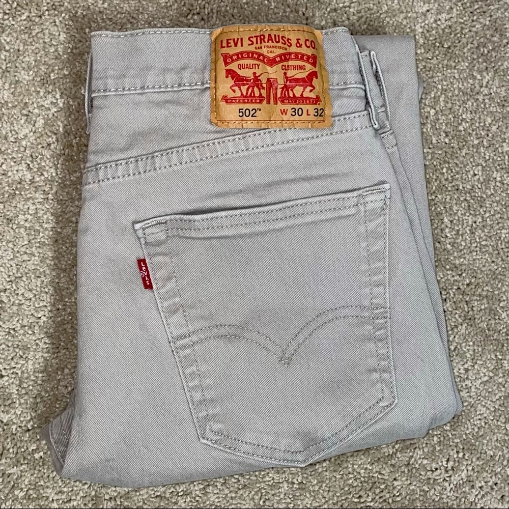 Levi 502 Khaki Pants Mens